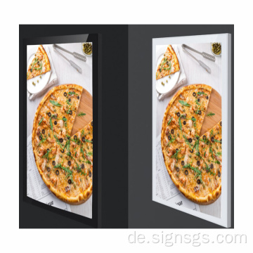 Benutzerdefinierte Panneau Publicitaire Werbung Outdoor Light Box